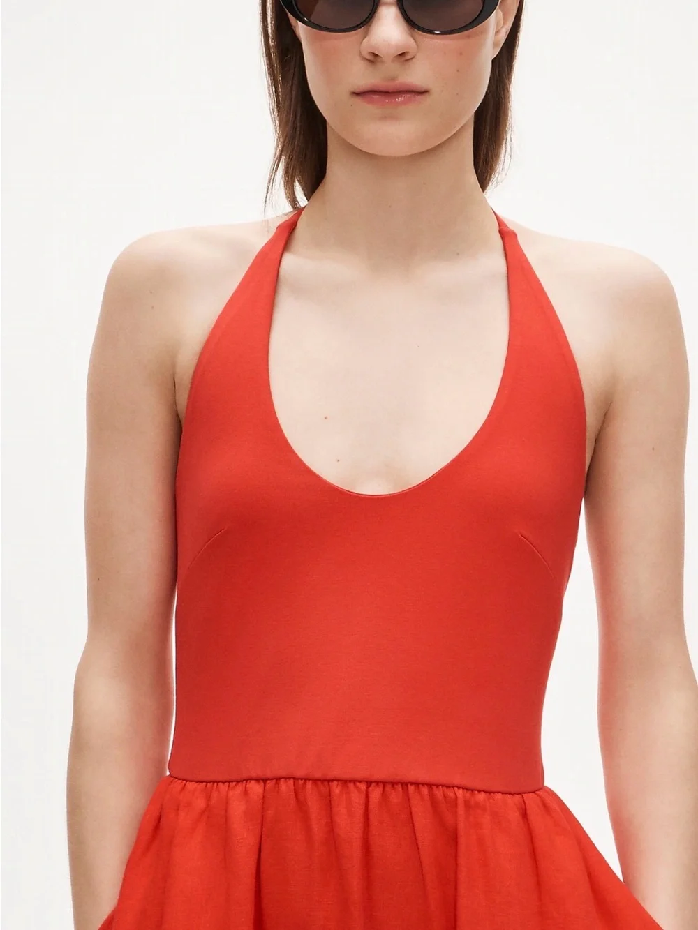 J. Crew bold red